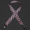 Fender Wavy Checkerboard Polyester Strap - Pink