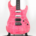 Tom Anderson Custom Drop Top Electric Guitar- Transparent Pink w/ Binding 2026 (08-06-26N)