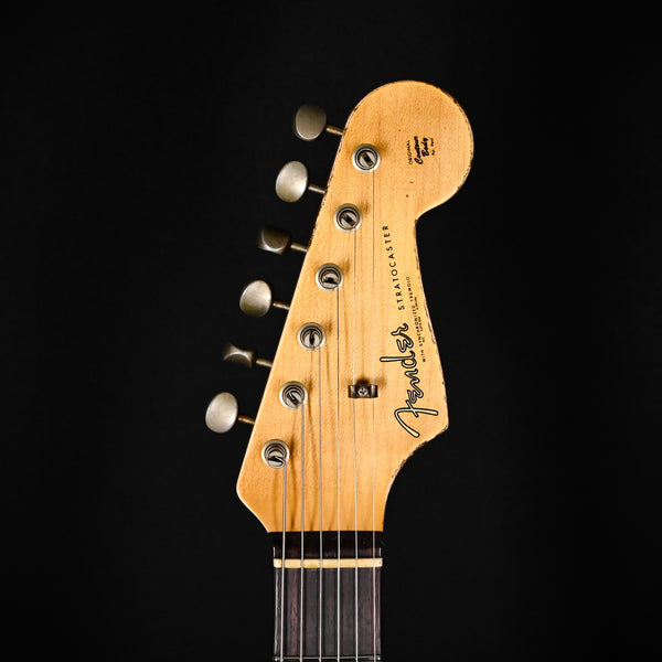 Fender Custom Shop 1962 Stratocaster w/ Handwound 60/63 Pickups, Heavy Relic- Aged Olympic White 2025 (CZ584828)