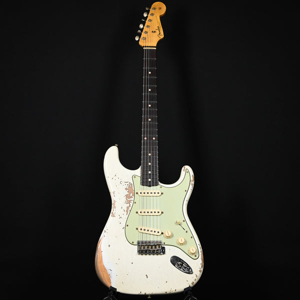 Fender Custom Shop 1962 Stratocaster w/ Handwound 60/63 Pickups, Heavy Relic- Aged Olympic White 2025 (CZ584828)
