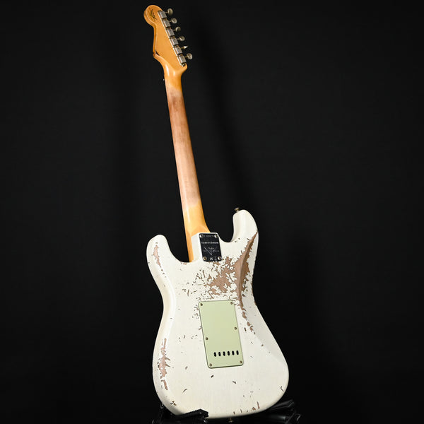 Fender Custom Shop 1962 Stratocaster w/ Handwound 60/63 Pickups, Heavy Relic- Aged Olympic White 2025 (CZ584828)