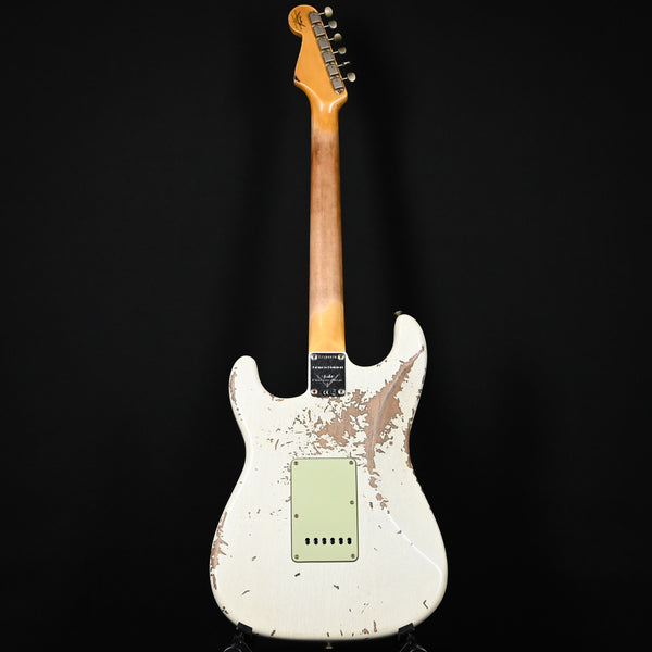 Fender Custom Shop 1962 Stratocaster w/ Handwound 60/63 Pickups, Heavy Relic- Aged Olympic White 2025 (CZ584828)