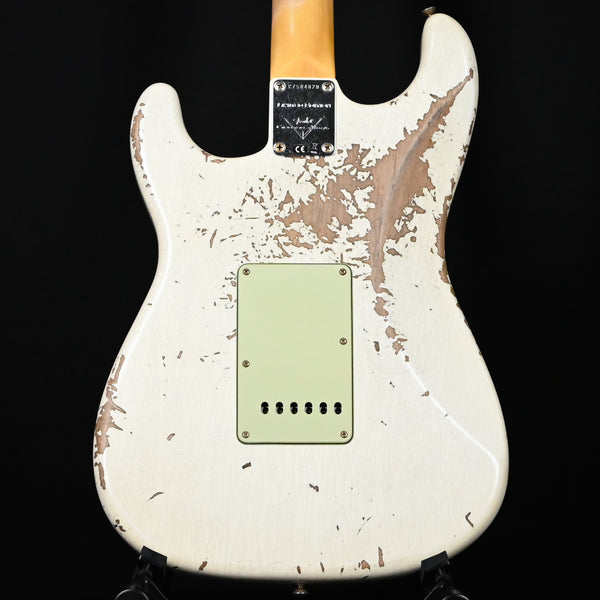 Fender Custom Shop 1962 Stratocaster w/ Handwound 60/63 Pickups, Heavy Relic- Aged Olympic White 2025 (CZ584828)