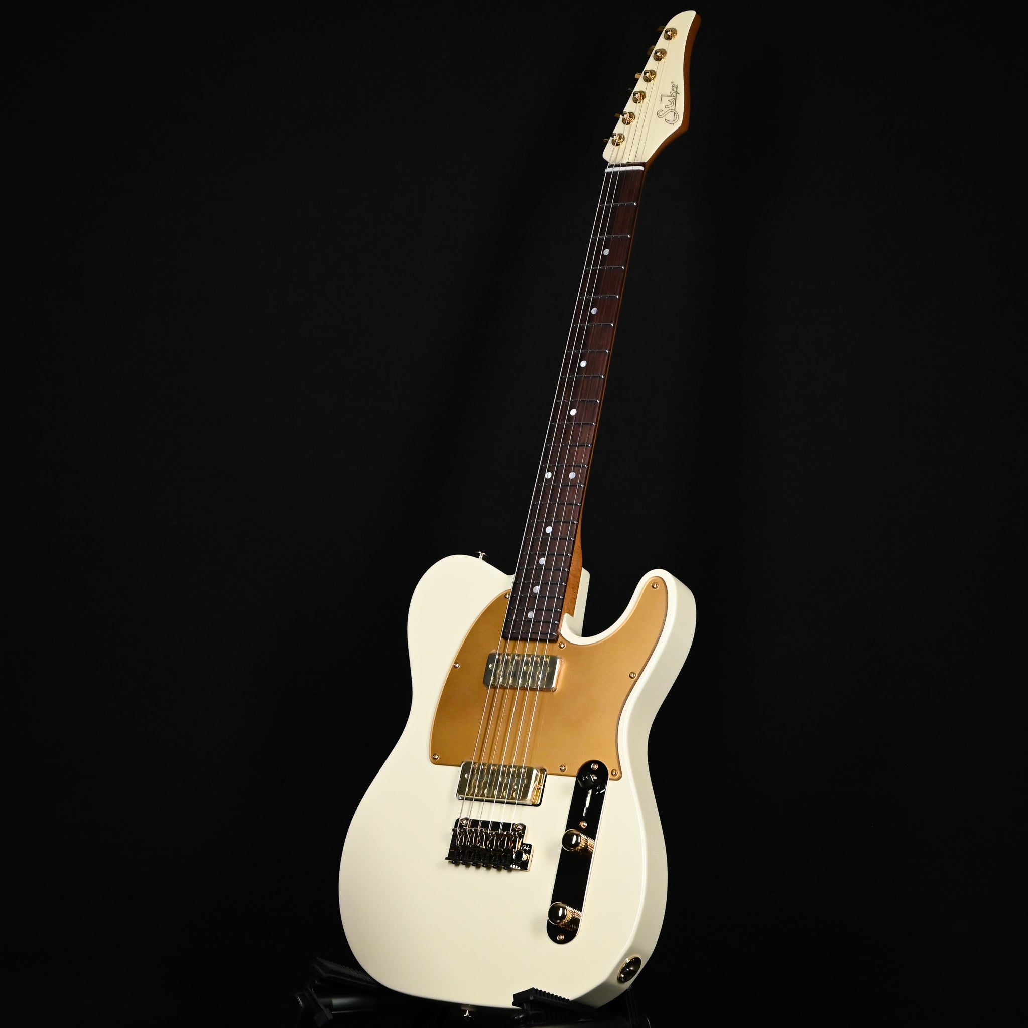 Suhr Mateus Asato Signature Series Classic T w/ Lollar Gold Foil Pickups, Tremolo & Premium Softshell Case- MA White 2026 (92472)
