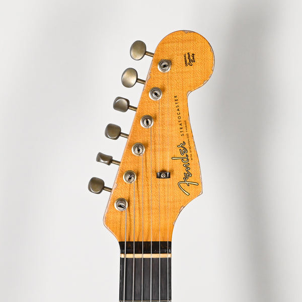 Fender Custom Shop '61 Stratocaster Super Heavy Relic- Aged Sherwood Metallic / 3 Tone Sunburst 2025 (CZ588908)