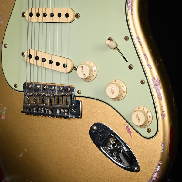 Fender Custom Shop 1962 Stratocaster w/ Josefina Handwound Pickups Heavy Relic- Aztec Gold/ Pink Paisley 2025 (R145700)