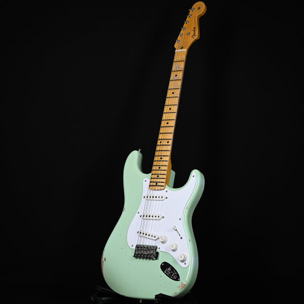 Fender Custom Shop Limited Edition Fat '54 Stratocaster Relic/ Closet Classic Hardware- Super Faded Aged Surf Green 2024 (LXX0565)
