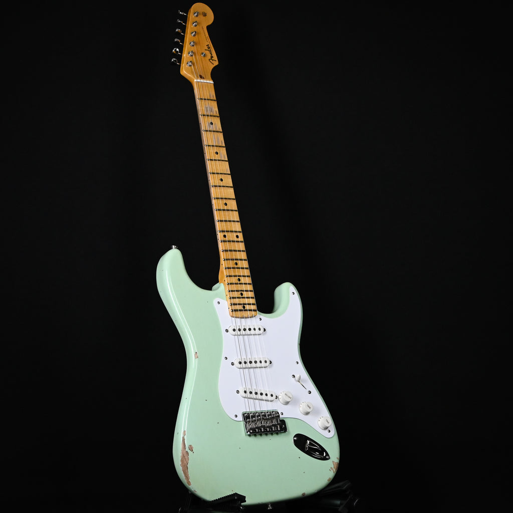Fender Custom Shop Limited Edition Fat '54 Stratocaster Relic/ Closet Classic Hardware- Super Faded Aged Surf Green 2024 (LXX0565)