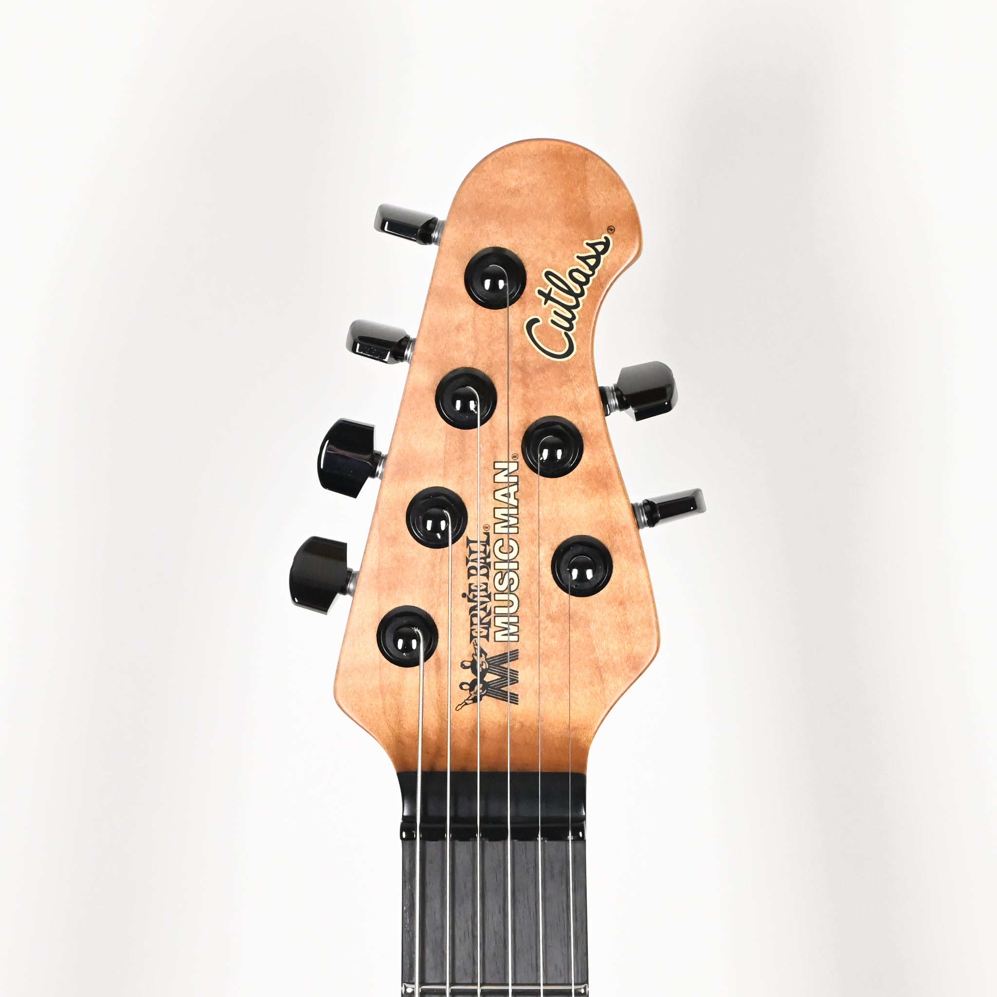 Ernie Ball Music Man Jason Richardson Cutlass HT Guitar, Buckeye Burl Top- Kokiri Forest 2026 (S13116)