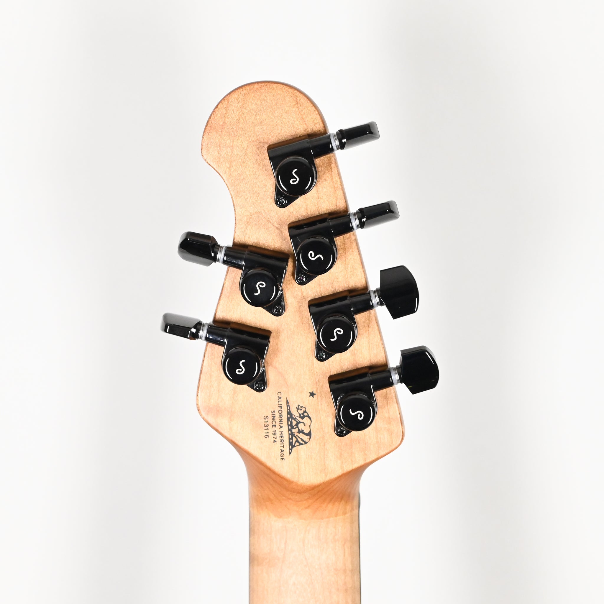Ernie Ball Music Man Jason Richardson Cutlass HT Guitar, Buckeye Burl Top- Kokiri Forest 2026 (S13116)