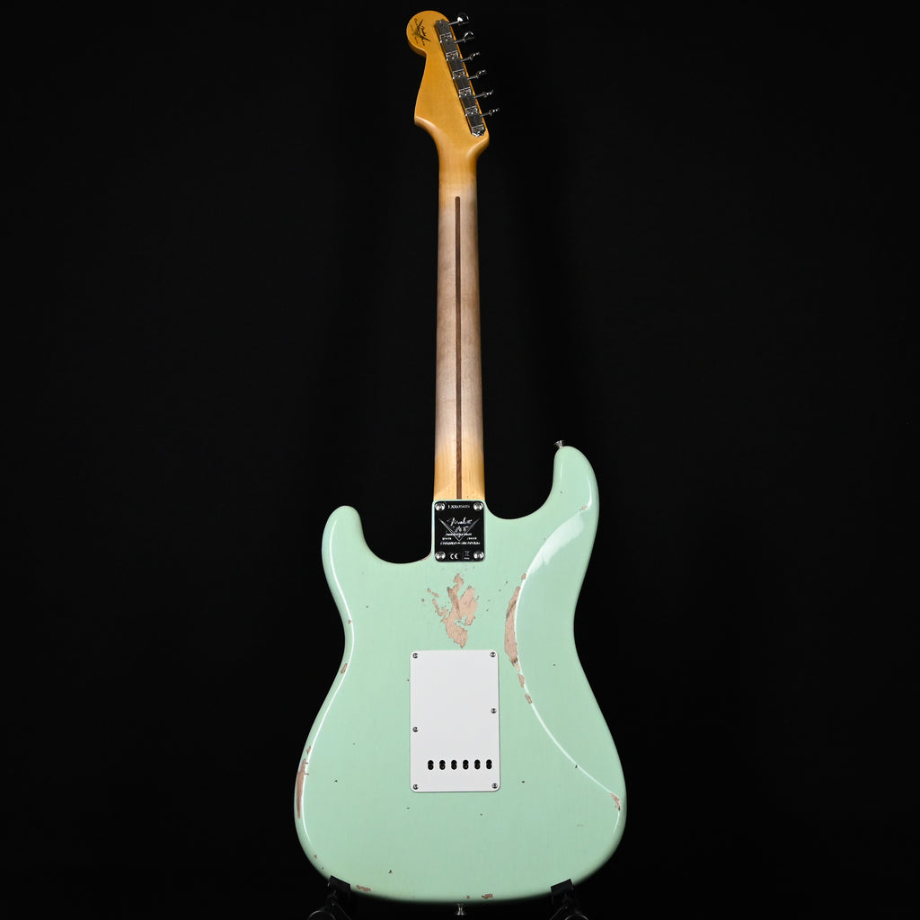Fender Custom Shop Limited Edition Fat '54 Stratocaster Relic/ Closet Classic Hardware- Super Faded Aged Surf Green 2024 (LXX0565)
