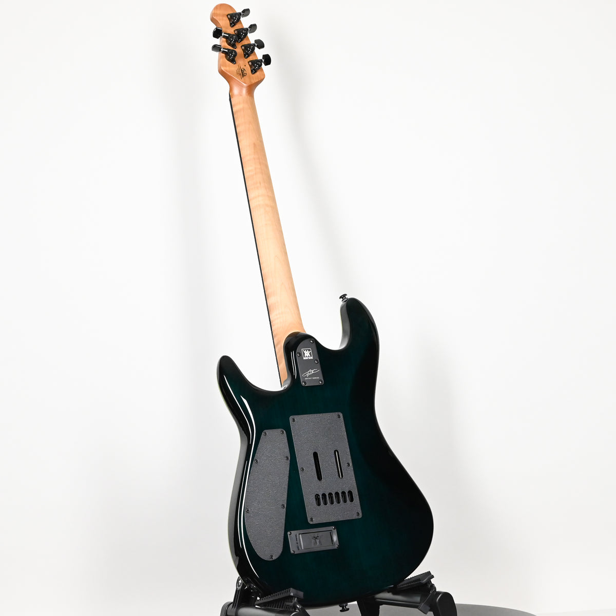 Ernie Ball Music Man Jason Richardson Cutlass HT Guitar, Buckeye Burl Top- Kokiri Forest 2026 (S13116)