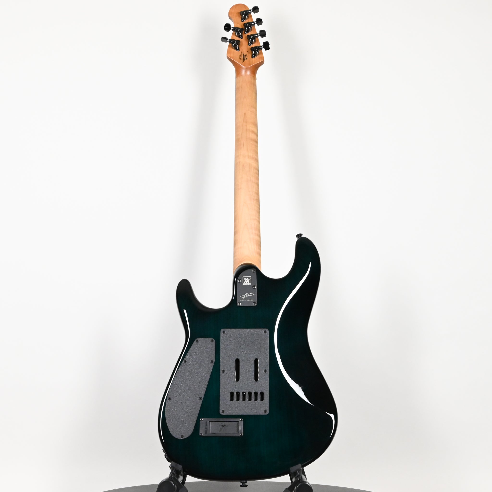 Ernie Ball Music Man Jason Richardson Cutlass HT Guitar, Buckeye Burl Top- Kokiri Forest 2026 (S13116)