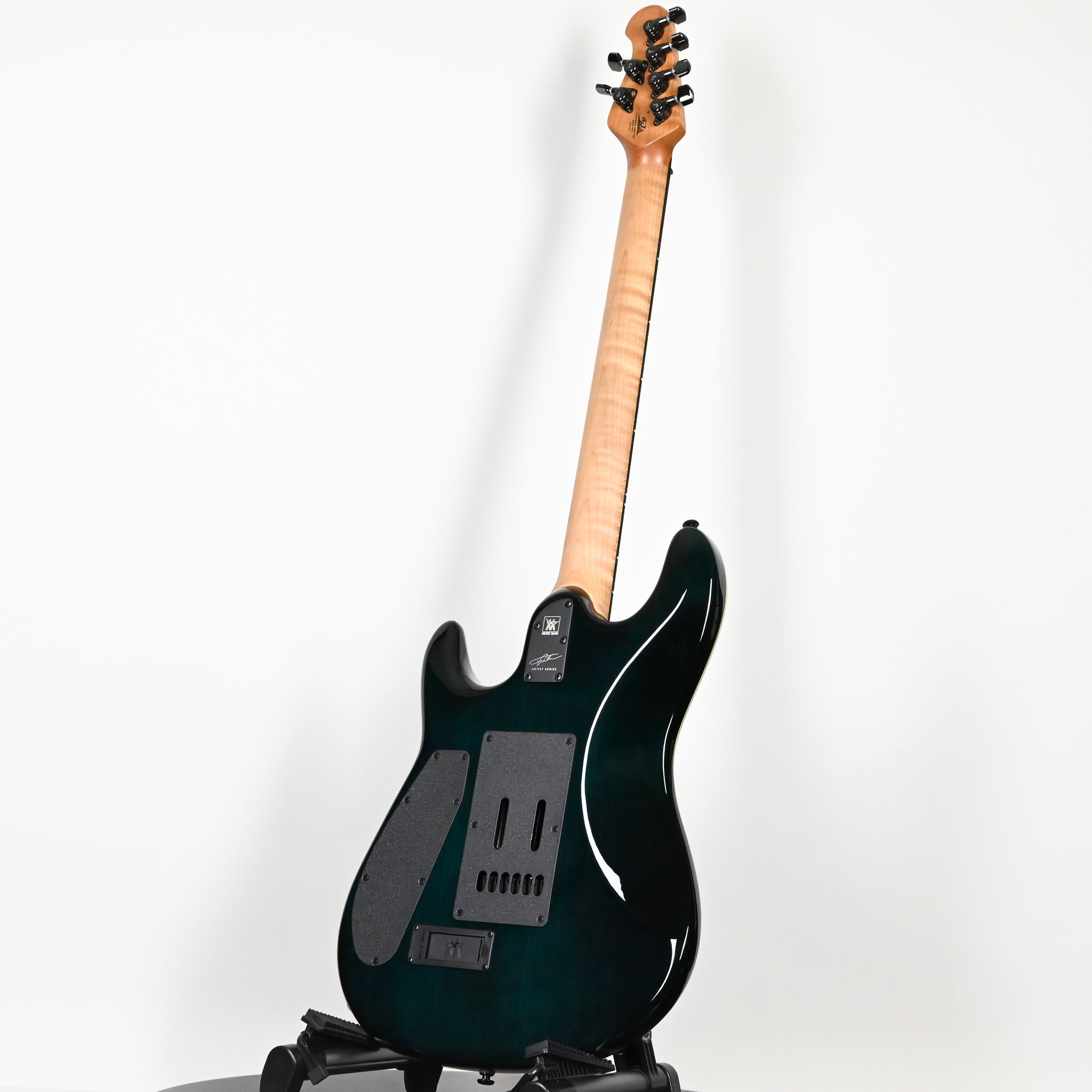 Ernie Ball Music Man Jason Richardson Cutlass HT Guitar, Buckeye Burl Top- Kokiri Forest 2026 (S13116)