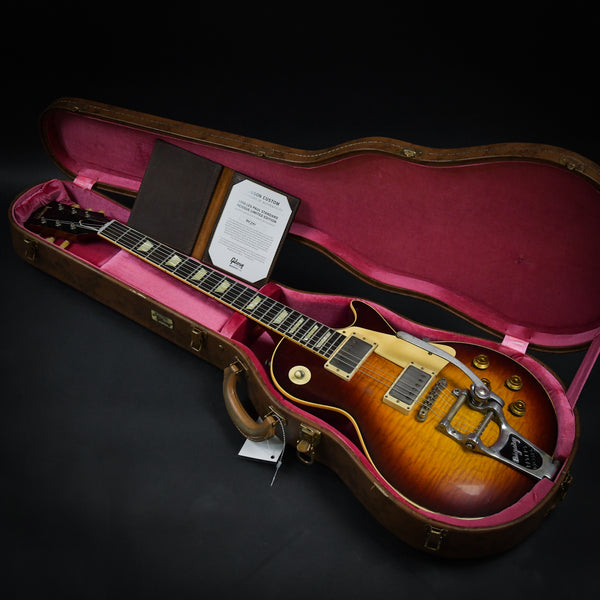 Gibson Custom Shop 1959 / '59 Les Paul Standard Brazilian Rosewood Tom's Tri-Burst Bigsby Murphy Lab Aged 2024 (94291)