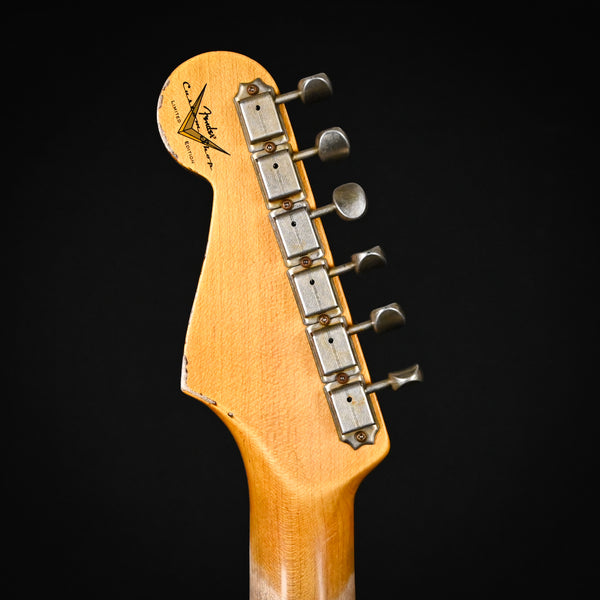 Fender Custom Shop Limited Edition '62 Stratocaster Heavy Relic- Aged Candy Tangerine/ 3-Color Sunburst 2025 (CZ583489)