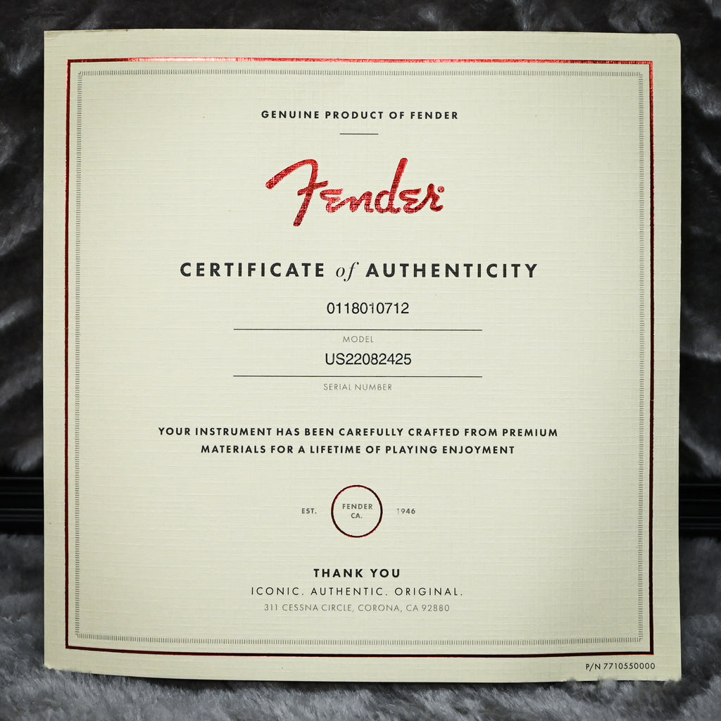 Fender American Ultra Stratocaster- Ultraburst 2022 (US22082425)