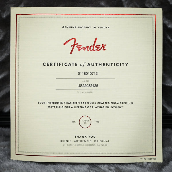 Fender American Ultra Stratocaster- Ultraburst 2022 (US22082425)