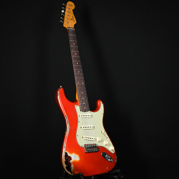 Fender Custom Shop Limited Edition '62 Stratocaster Heavy Relic- Aged Candy Tangerine/ 3-Color Sunburst 2025 (CZ583489)