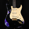 Fender Custom Shop 1962 Stratocaster w/ Gold Hardware & Josefina Handwound Pickups, Heavy Relic- Black/ Purple Paisley 2025 (R139244)