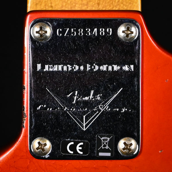 Fender Custom Shop Limited Edition '62 Stratocaster Heavy Relic- Aged Candy Tangerine/ 3-Color Sunburst 2025 (CZ583489)
