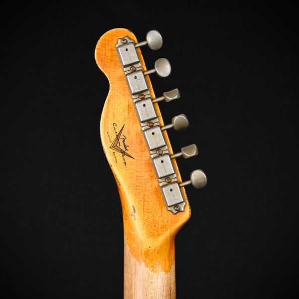 Fender Custom Shop Limited Edition '59 Telecaster Custom Super Heavy Relic- Aged Tahitian Coral / Chocolate 3 Color Sunburst 2025 (CZ585241)
