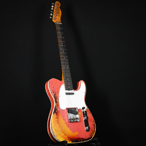 Fender Custom Shop Limited Edition '59 Telecaster Custom Super Heavy Relic- Aged Tahitian Coral / Chocolate 3 Color Sunburst 2025 (CZ585241)