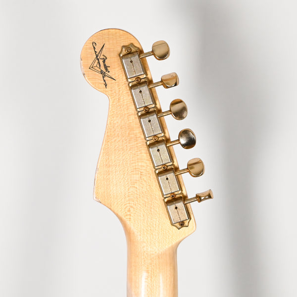 Fender Custom Shop 1962 Stratocaster w/ Gold Hardware Heavy Relic- Purple Sparkle / Black Paisley 2025 (R139340)