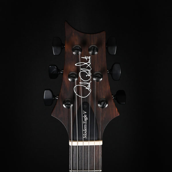 PRS Modern Eagle V Wood Library/ 10-Top Electric Guitar- Bonnie Pink Smokeburst 2025 (0396980)
