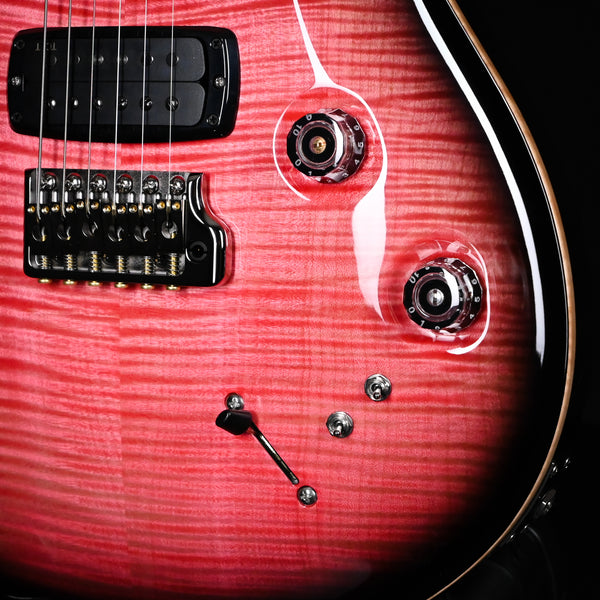 PRS Modern Eagle V Wood Library/ 10-Top Electric Guitar- Bonnie Pink Smokeburst 2025 (0396980)