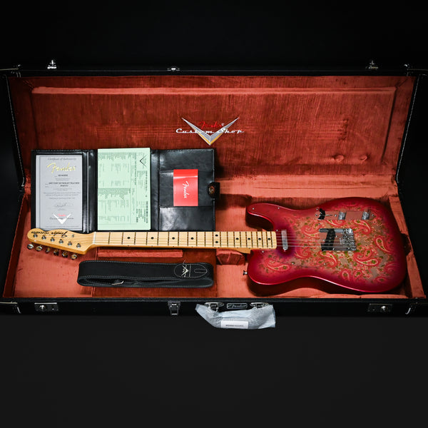 Fender Custom Shop Vintage Custom '68 Paisley Telecaster NOS- Aged Pink Paisley 2025 (R141111)