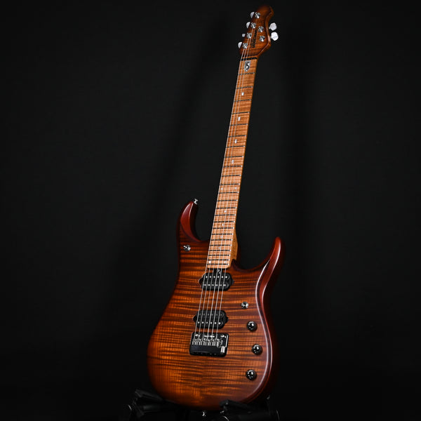 Ernie Ball Music Man JP15 w/ Roasted Flame Maple Top Electric Guitar- Sahara Burst (H07698)