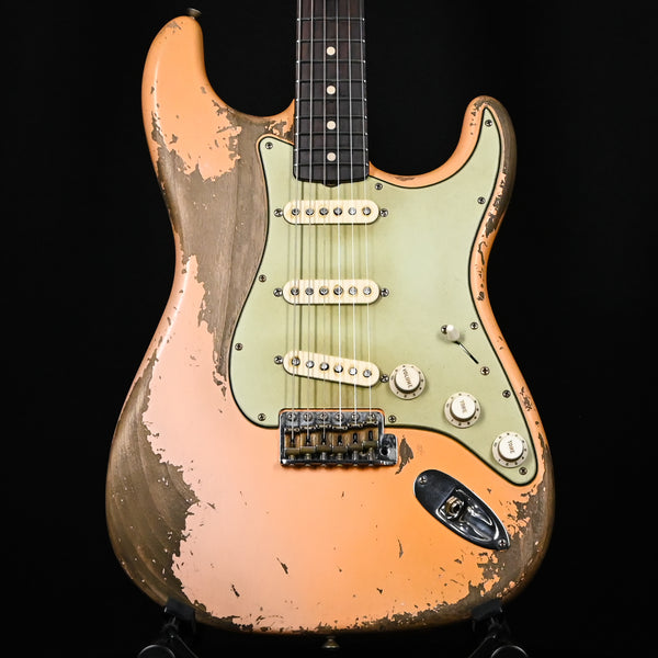 Fender Custom Shop Masterbuild Levi Perry 60/63 Stratocaster w/ Brazilian Rosewood & Josefina Handwound Pickups, Super Heavy Relic- Dirty Shell Pink 2025 (LP0127)