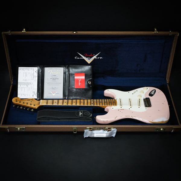 Fender Custom Shop 1957 Stratocaster Heavy Relic- Shell Pink 2024 (R141760)