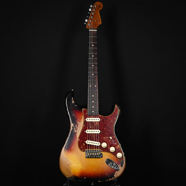Fender Custom Shop Limited Edition Roasted '61 Stratocaster Super Heavy Relic- Aged 3 Color Sunburst 2025 (CZ580660)