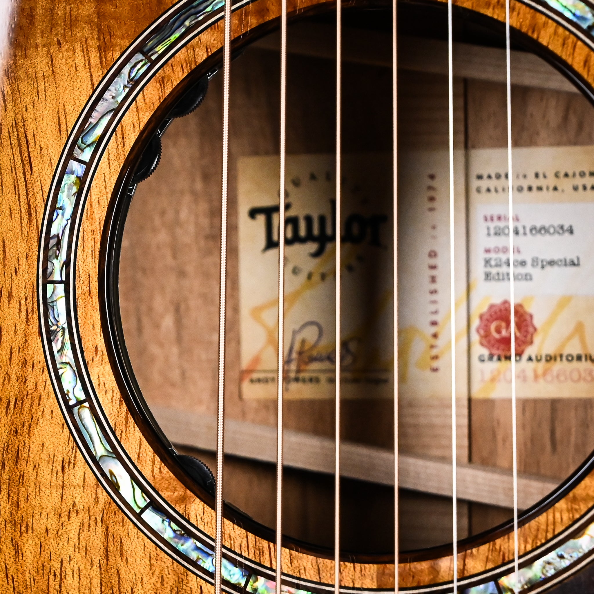 Taylor Next Generation K24ce Special Edition w/ Hawaiian Koa Top & Hawaiian Koa Back and SidesAcoustic/ Electric Guitar- Natural 2026 (1204166034)