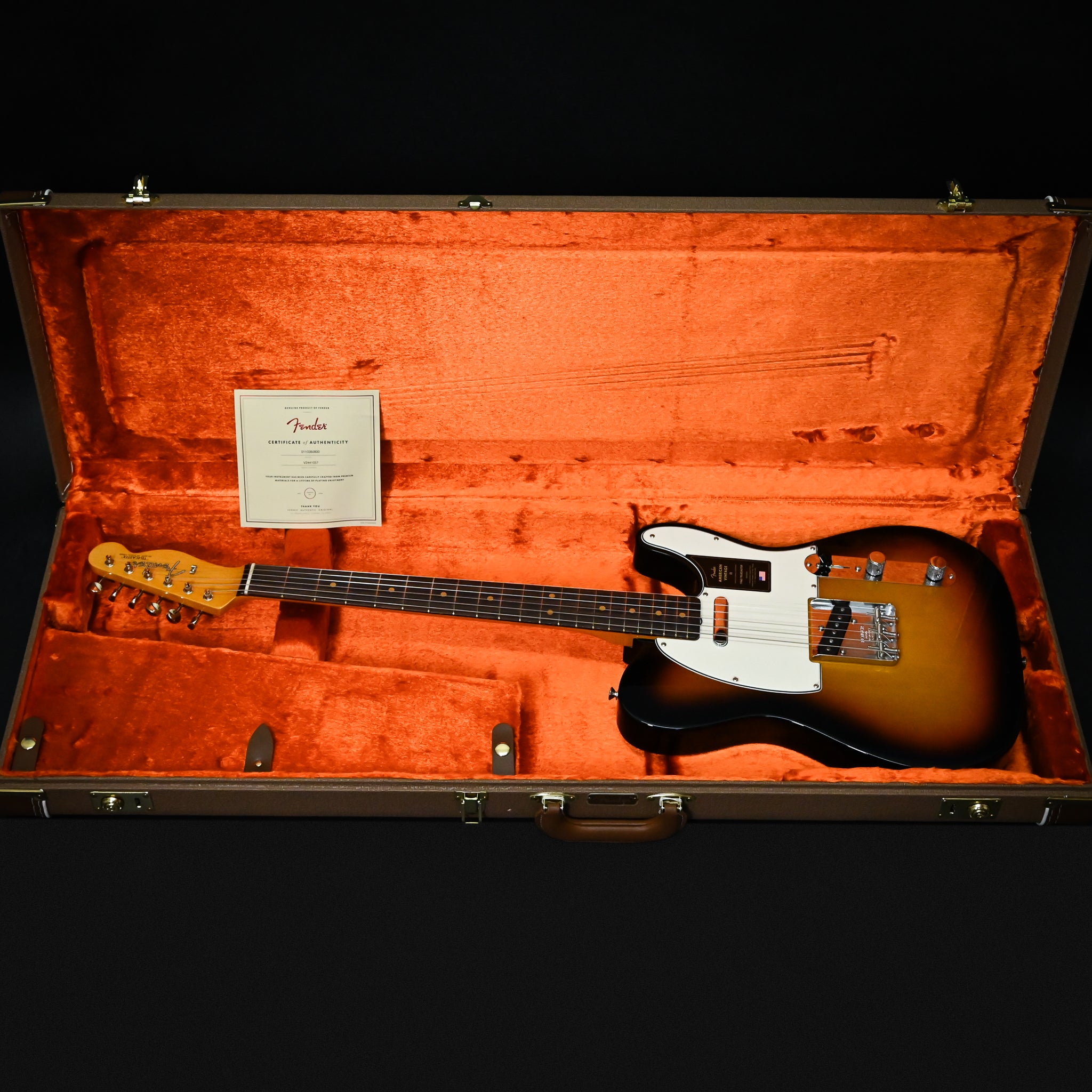 Fender American Vintage II '63 Telecaster- 3 Color Sunburst 2024 (V2441057)