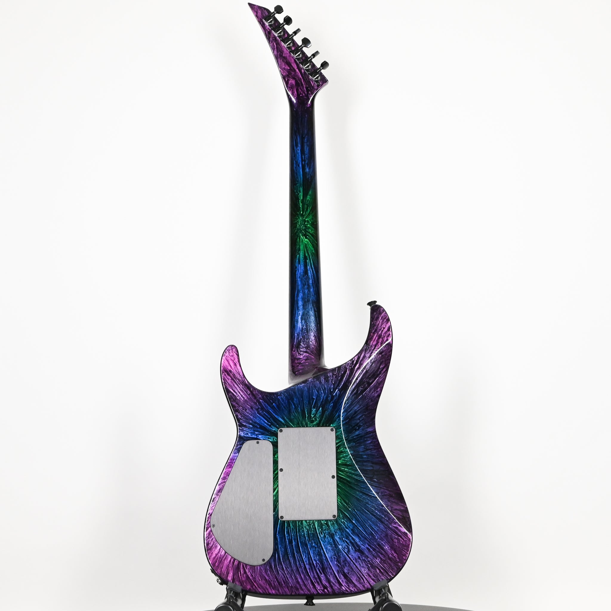 Jackson Custom Shop USA Select Soloist SL HSS FR Electric Guitar- Eerie Dess Swirl 2026 (J11681)