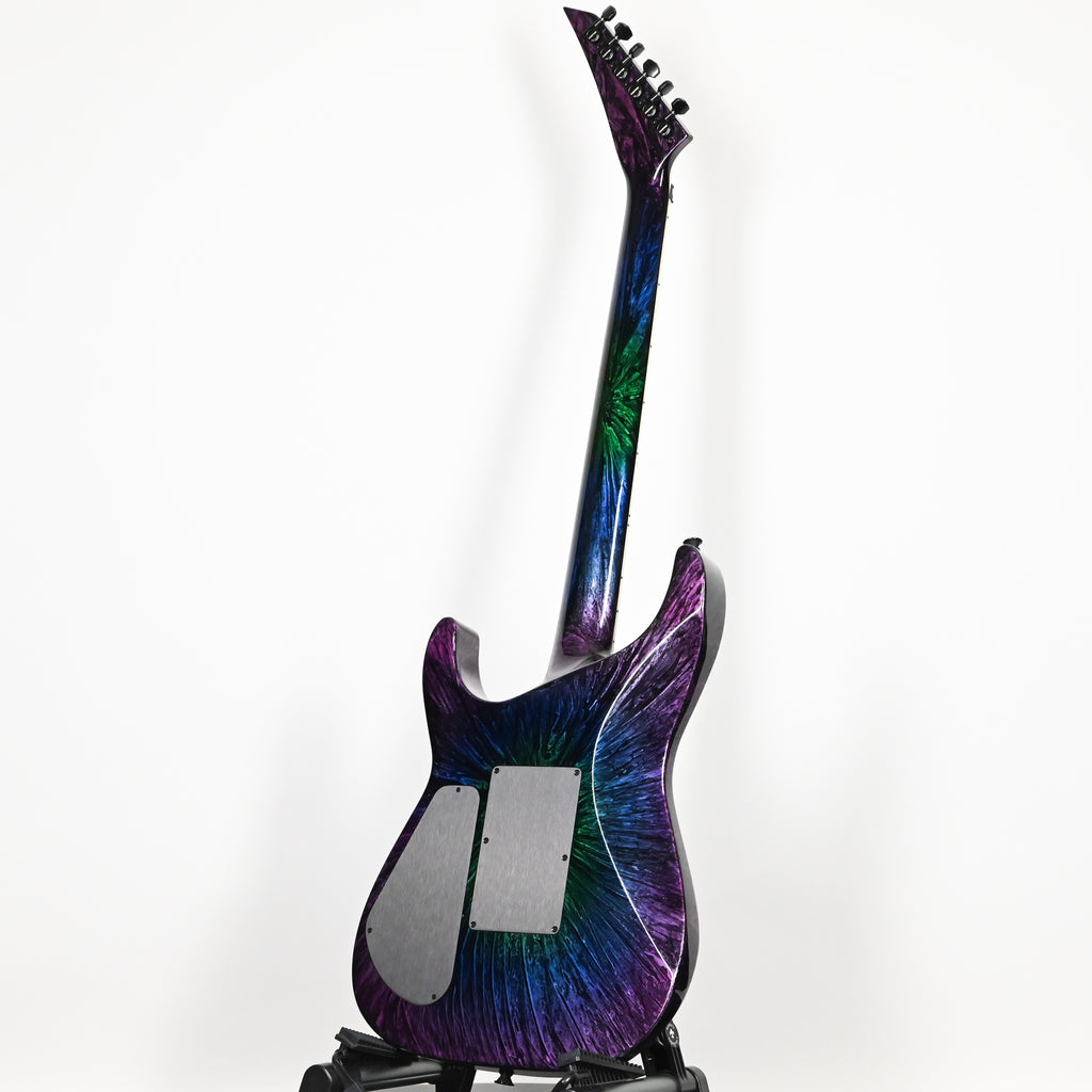 Jackson Custom Shop USA Select Soloist SL HSS FR Electric Guitar- Eerie Dess Swirl 2026 (J11681)