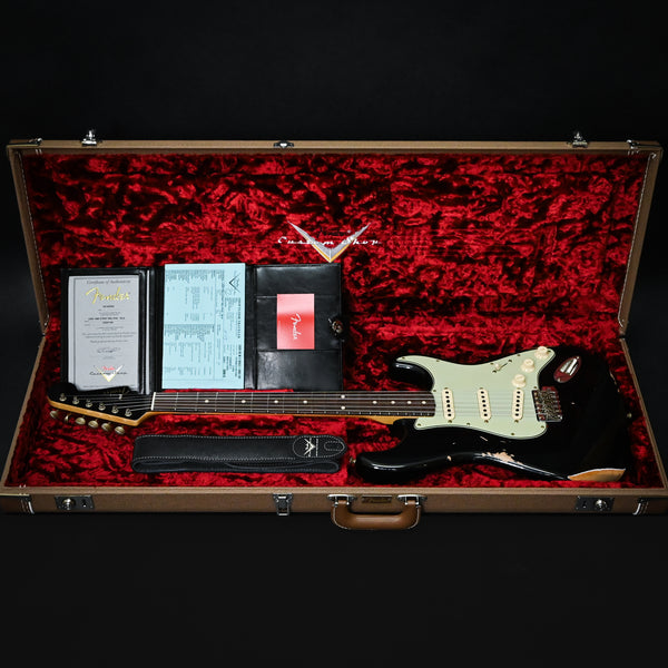 Fender Custom Shop Limited Edition 1960 Stratocaster Relic- Black 2025 (CZ587186)