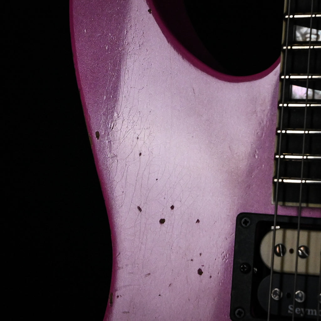 Jackson Custom Shop USA Special Edition Dk24-FR Dinky Floyd Rose w/ JP-1500 Boost Nitro Relic Club- Platinum Pink 2026 (XN20702)