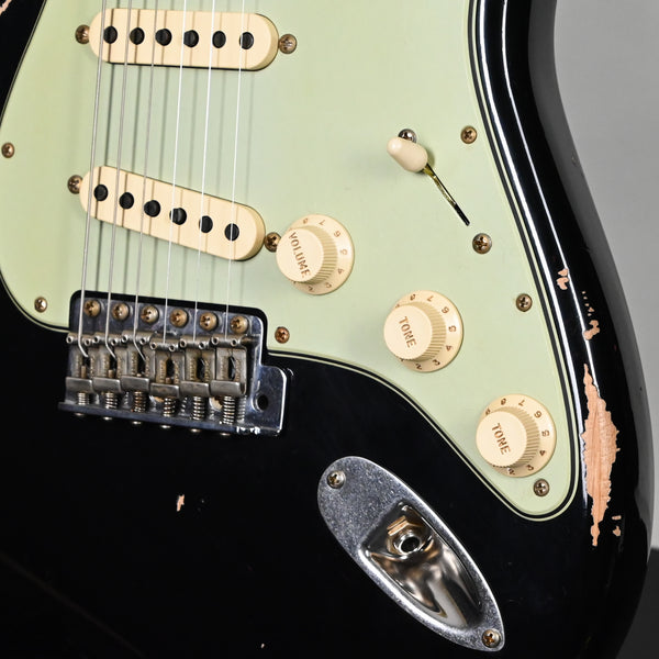 Fender Custom Shop Limited Edition 1960 Stratocaster Relic- Black 2025 (CZ587186)