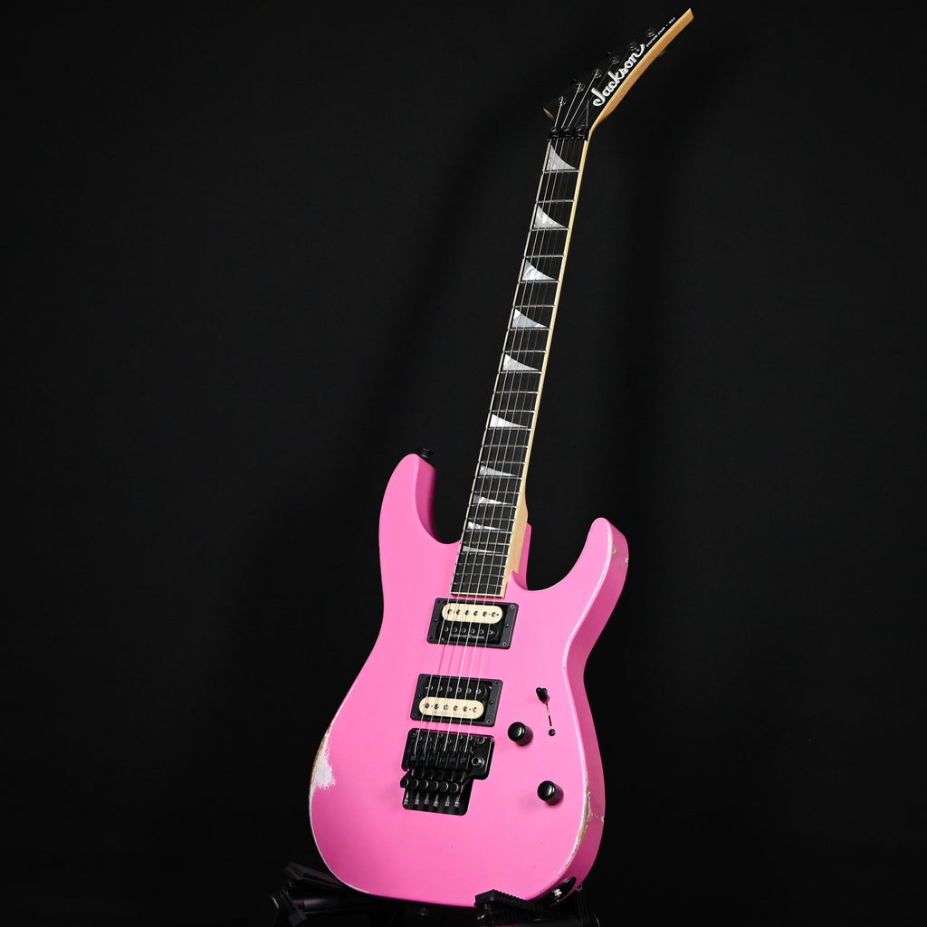 Jackson Custom Shop USA Special Edition Dk24-FR Dinky Floyd Rose w/ JP-1500 Boost Nitro Relic Club- Platinum Pink 2026 (XN20702)
