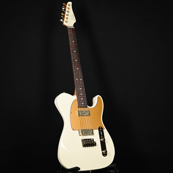 Suhr Mateus Asato Signture Series Classic T w/ Lollar Gold Foil Pickups & Tremolo- MA White (81394)