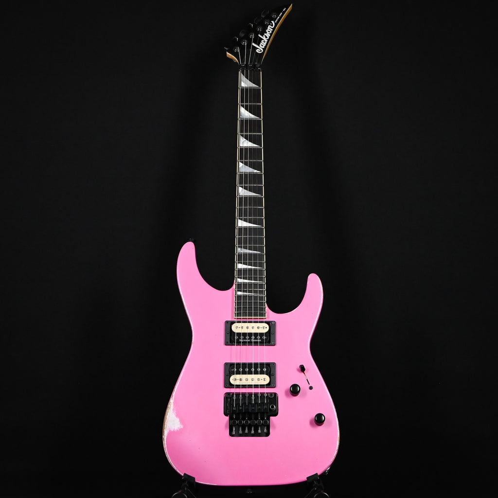 Jackson Custom Shop USA Special Edition Dk24-FR Dinky Floyd Rose w/ JP-1500 Boost Nitro Relic Club- Platinum Pink 2026 (XN20702)