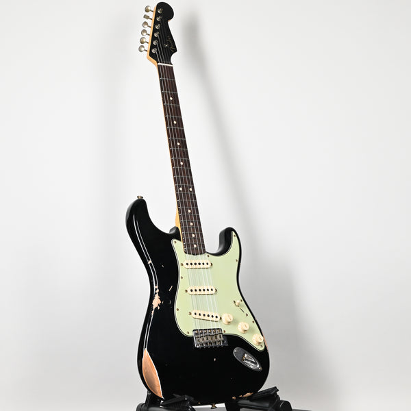 Fender Custom Shop Limited Edition 1960 Stratocaster Relic- Black 2025 (CZ587186)