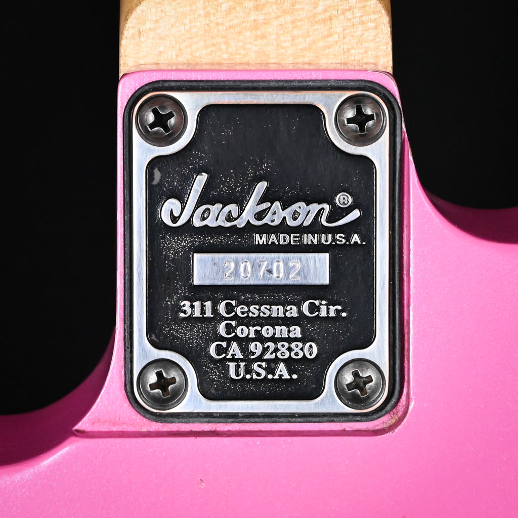 Jackson Custom Shop USA Special Edition Dk24-FR Dinky Floyd Rose w/ JP-1500 Boost Nitro Relic Club- Platinum Pink 2026 (XN20702)