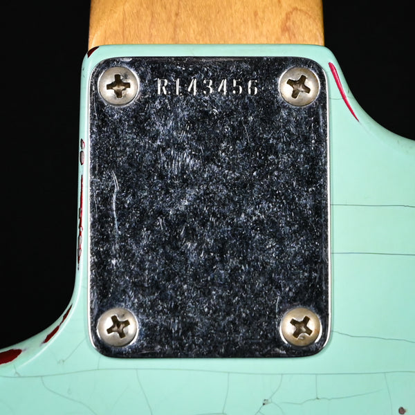 Fender Custom Shop 1962 Stratocaster w/ Josefina Handwound Pickups Heavy Relic- Surf Green/ Pink Paisley 2025 (R143456)