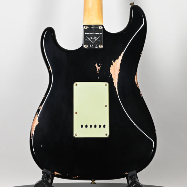 Fender Custom Shop Limited Edition 1960 Stratocaster Relic- Black 2025 (CZ587186)