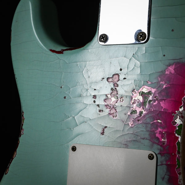 Fender Custom Shop 1962 Stratocaster w/ Josefina Handwound Pickups Heavy Relic- Surf Green/ Pink Paisley 2025 (R143456)